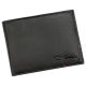  Čierna pánska kožená peňaženka Pierre Cardin s RFID ochranou, 12 × 9 cm
