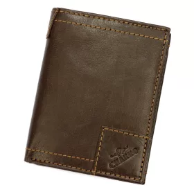    Charro IASI 1379 hnedá pánska kožená peňaženka 9,5 x 12,8 x 3 cm
