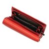  Cavaldi PX29-DNM červená dámska kožená peňaženka z koženého vlákna 14 x 9 cm