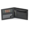  Pánska kožená peňaženka Peterson PTN 304 2-1-1 čierna 13 x 9,5 x 2,5 cm