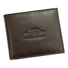    Wild N992-SCR RFID hnedá pánska kožená peňaženka 12,5 x 10,5 x 2,5 cm