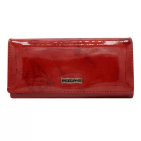    Cavaldi H24-1-SBF červená dámska kožená peňaženka 14 x 8 cm