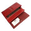  Cavaldi PX28-20 červená dámska kožená peňaženka z koženého vlákna 18,5 x 10 cm