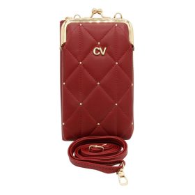    Dámska peňaženka Cavaldi M-06 bordovej farby 18 x 10 x 3 cm