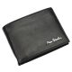  Pierre Cardin TILAK56 8806 BP čierna pánska kožená peňaženka 12 x 9,5 x 2,5 cm
