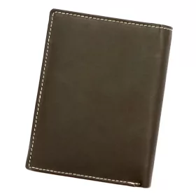    Cefirutti HT 7680272 RFID hnedá pánska kožená peňaženka 10 x 12,5 x 3 cm