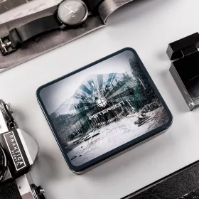    Pánska kožená peňaženka Peterson PTN N575L-VT čierna 10 x 13 x 3 cm