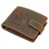 Pánska kožená peňaženka Wild L895-004 hnedej farby 12,8 x 9,5 x 2,8 cm