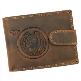    Kožená peňaženka Wild L895-008 znamenie Panna horoskop 12,8 x 9,5 x 2,8 cm