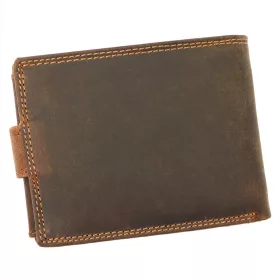    Divoká L895-011 hnedá znamenie Strelec horoskop kožená peňaženka 12,8 x 9,5 x 2,8 cm