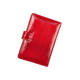    Jennifer Jones 5244-2 biely dámsky kožený držiak na karty 8,3 x 11,3 x 1,7 cm