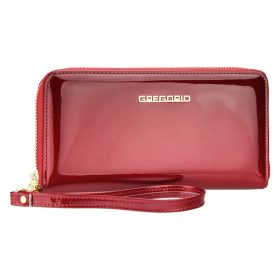    Gregorio SH-119 čierna dámska kožená peňaženka 20 x 10,5 x 2,8 cm