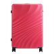  Gregorio W3002 S28 ružový abs tvrdostenný kufor 70 cm