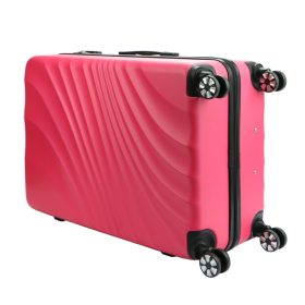  Gregorio W3002 S28 ružový abs tvrdostenný kufor 70 cm