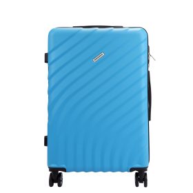    Pevný nástenný kufor Gregorio W6007 S24 svetlomodrý abs 60 cm