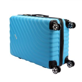    Pevný nástenný kufor Gregorio W6007 S24 svetlomodrý abs 60 cm