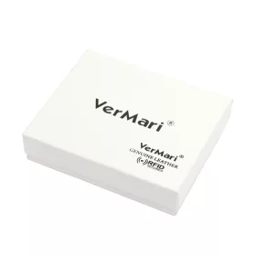   Dámska peňaženka VerMari VER LW-08 z hovädzej kože v zelenej farbe 11 x 9,5 x 3 cm