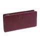  Dámska peňaženka VerMari VER LW-02 z hovädzej kože v bordovej farbe 19 x 10 x 2,5 cm