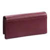  Dámska peňaženka VerMari VER LW-04 z hovädzej kože v bordovej farbe 18,5 x 10 x 3 cm