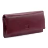  Dámska peňaženka VerMari VER LW-04 z hovädzej kože v bordovej farbe 18,5 x 10 x 3 cm