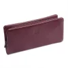  Dámska peňaženka VerMari VER LW-05 z hovädzej kože v bordovej farbe 19,5 x 9,5 x 3 cm