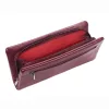  Dámska peňaženka VerMari VER LW-05 z hovädzej kože v bordovej farbe 19,5 x 9,5 x 3 cm