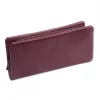  Dámska peňaženka VerMari VER LW-05 z hovädzej kože v bordovej farbe 19,5 x 9,5 x 3 cm