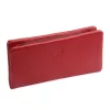  Dámska peňaženka VerMari VER LW-05 z hovädzej kože v červenej farbe 19,5 x 9,5 x 3 cm
