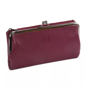    Dámska peňaženka VerMari VER LW-09 z hovädzej kože v bordovej farbe 20 x 11 x 3,5 cm