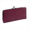  Dámska peňaženka VerMari VER LW-09 z hovädzej kože v bordovej farbe 20 x 11 x 3,5 cm