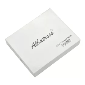    Pánska kožená peňaženka Albatross SN 3770 RFID čierna 9 x 7 x 2 cm