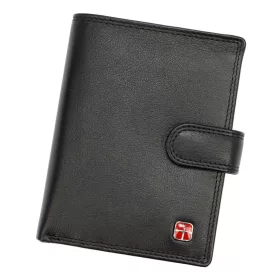   Albatross SN MW09 Z RFID čierna pánska peňaženka z hovädzej kože 10,5 x 13 x 3 cm
