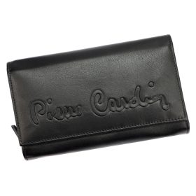    Pierre Cardin TILAK91 2206 čierna dámska kožená peňaženka 18 x 10,5 cm