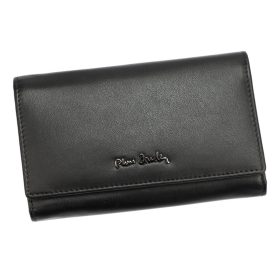    Pierre Cardin TILAK92 455 čierna dámska kožená peňaženka 16 x 9,5 cm