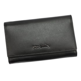    Pierre Cardin TILAK92 455 čierna dámska kožená peňaženka 16 x 9,5 cm