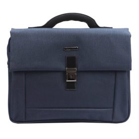    Pierre Cardin 319 XINU12 modrá unisex aktovka, taška na notebook 15,6" 39 x 31 x 10 cm