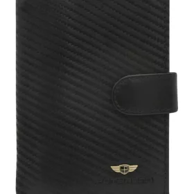    Peterson PTN 339Z-CA čierna pánska peňaženka z hovädzej kože 12,5 x 10 x 3 cm
