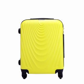    Kabínový kufor Gravitt žltý ABS tvrdostenný 40 x 55 x 21 cm