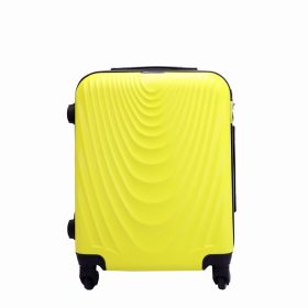    Kabínový kufor Gravitt žltý ABS tvrdostenný 40 x 55 x 21 cm