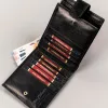  Pánska kožená peňaženka Peterson PTN N01L-VT s RFID čipom, čierna, 12 x 10 x 2,5 cm