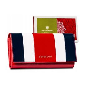    Peterson PTN PL-467 MULTI dámska kožená peňaženka 18,5 x 9,5 x 3 cm