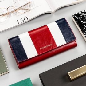    Peterson PTN PL-467 MULTI dámska kožená peňaženka 18,5 x 9,5 x 3 cm