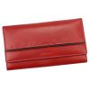  Dámska kožená peňaženka Albatross GN LW-L02 PIPE červená 18 x 10 x 3 cm