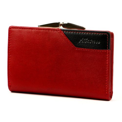  Dámska kožená peňaženka Albatross GN LW-S01 TAB červená 12,5 x 8 x 3 cm