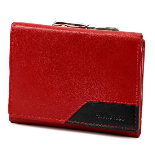  Dámska kožená peňaženka Albatross GN LW-S02 TAB červená 11 x 9 x 2,5 cm