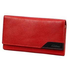    Dámska kožená peňaženka Albatross GN LW-L01 TAB červená 18 x 10 x 2,5 cm