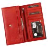  Dámska kožená peňaženka Albatross GN LW-L01 TAB červená 18 x 10 x 2,5 cm