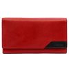  Dámska kožená peňaženka Albatross GN LW-L01 TAB červená 18 x 10 x 2,5 cm