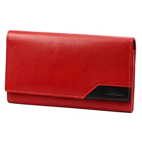  Dámska kožená peňaženka Albatross GN LW-L02 TAB červená 18 x 10 x 2,5 cm