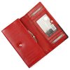  Dámska kožená peňaženka Albatross GN LW-L02 TAB červená 18 x 10 x 2,5 cm